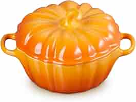 【新品・正規品】ル・クルーゼ　ミニ・ココット・パンプキン　３５０ｍｌマロニエ Amazon.co.jp: ル・クルーゼ(Le Creuset) ミニ・ココット